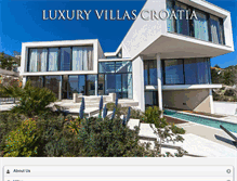 Tablet Screenshot of luxury-villas-croatia.com